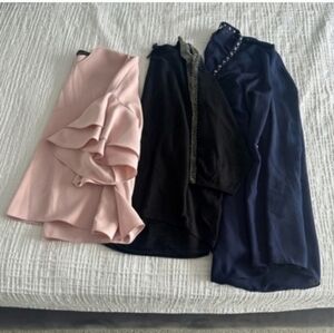 Bundle of three tops Zara, Ravel and Alberto Makali size XL